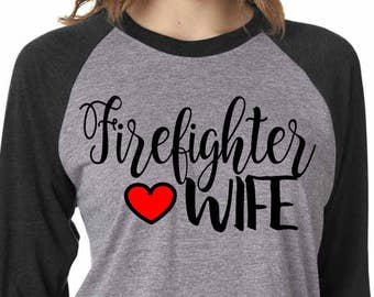 Firefighter wife SVG, DXF, EPS, png Files for Cutting Machines Cameo or Cricut - firefighter svg - fire wife svg - fire svg