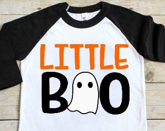 Little Boo svg | halloween baby svg | ghost svg | halloween dxf | cute halloween cut file | kid halloween svg | boy halloween svg