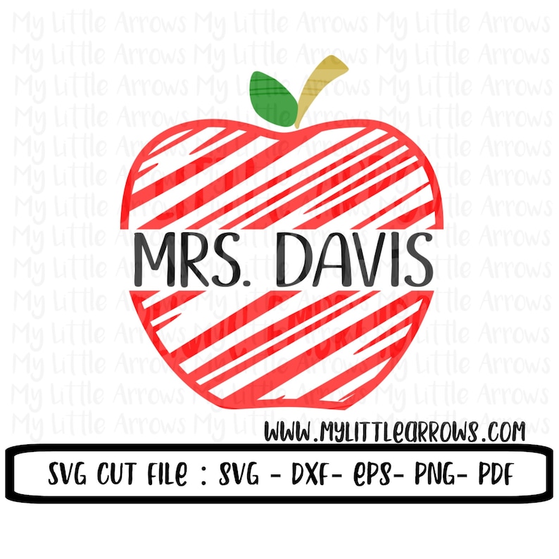 Download Teaching shirt Teacher gift svg custom apple svg vinyl | Etsy