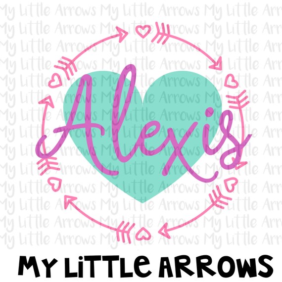 Download Heart name frame SVG DXF EPS png Files for Cutting Machines