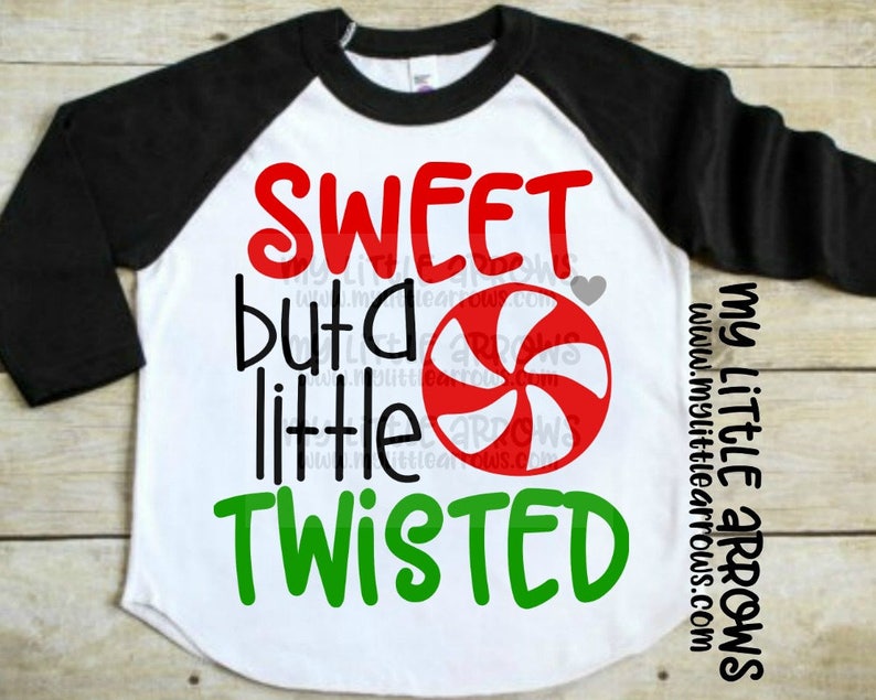 Download Sweet but a little twisted svg funny Christmas svg Womens ...