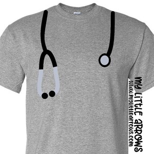 Stethoscope SVG, Dxf, Eps, png Files for Cutting Machines Cameo or Cricut - nurse gift - nurse svg - rn svg - lvn svg - cute nurse