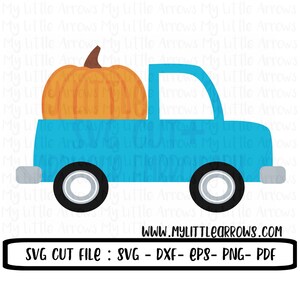 Kürbis Truck - Herbst svg - Kürbis Aufnäher SVG - Halloween svg - Kürbis svg - Junge Halloween svg - Junge Herbst svg