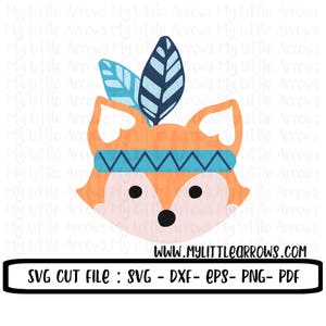 Fuchs svg | Indischer Fuchs svg| Fuchs dxf | Danksagungssvg | Thanksgiving Fuchs svg | Junge Fuchs svg | Waldsvg | Fuchs aufbügeln | indisches Svg