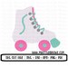 Roller blade SVG, DXF, EPS, png Files for Cutting Machines Cameo or Cricut - rollerblade svg - roller derby svg - skating party svg