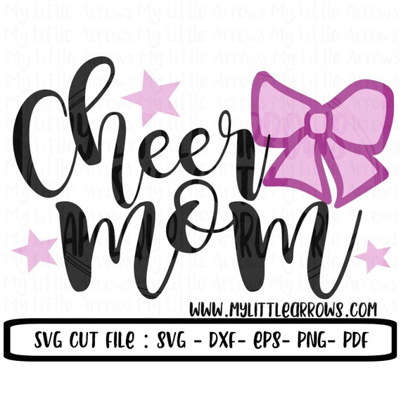 Download Cheer Mom Svg Cheer Mom Iron On Cheer Mom Dxf Cheer Mom Etsy