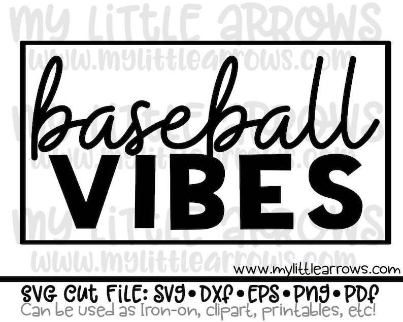 Free Free Baseball Vibes Svg 309 SVG PNG EPS DXF File
