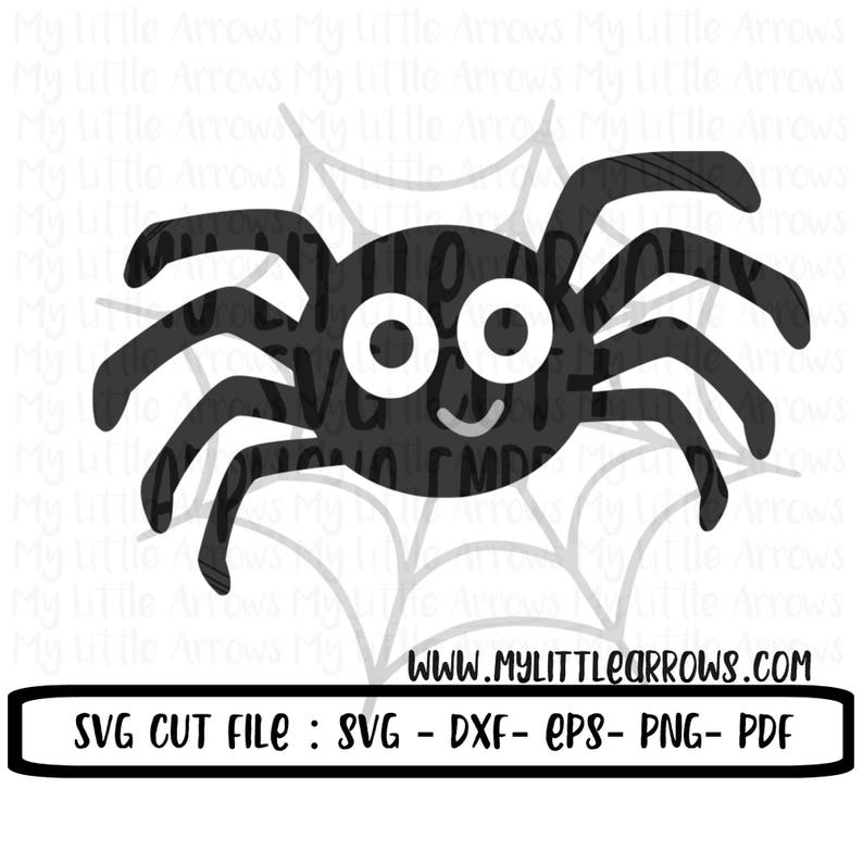 Download Spider with web SVG DXF EPS png Files for Cutting Machines ...
