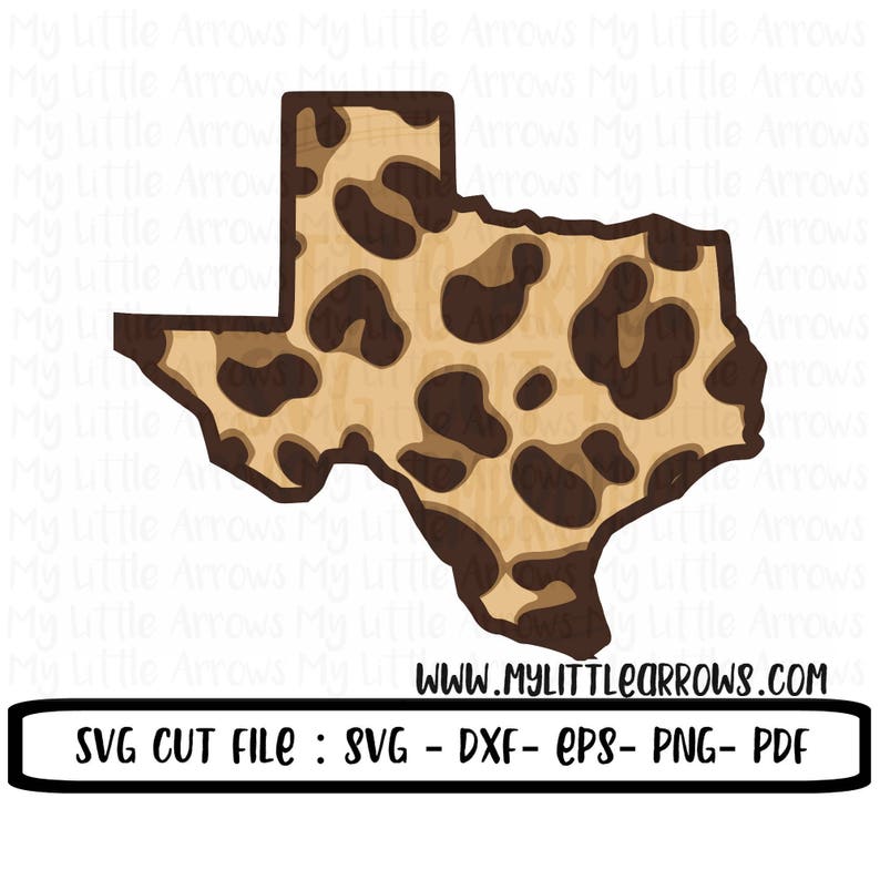 Download Leopard svg Leopard texas svg texas svg cute texas svg | Etsy