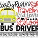 Bus driver svg - school bus svg - back to school svg - silhouette dxf files - cut files - cricut svg files - school bus driver gift svg