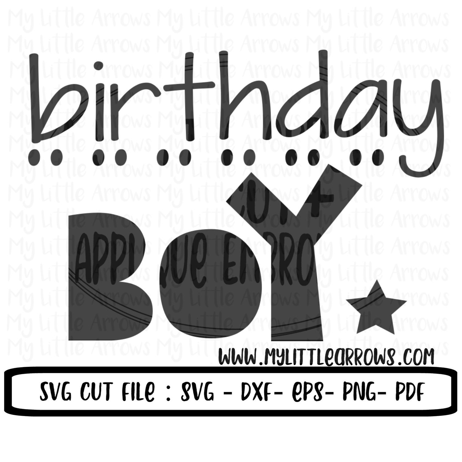 Download Birthday boy SVG DXF EPS png Files for Cutting Machines | Etsy