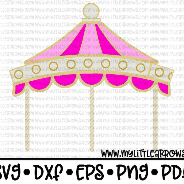 Carousel svg | carousel dxf |  carousel party svg | carousel party dxf | carnival svg | fair svg | carnival party decoration