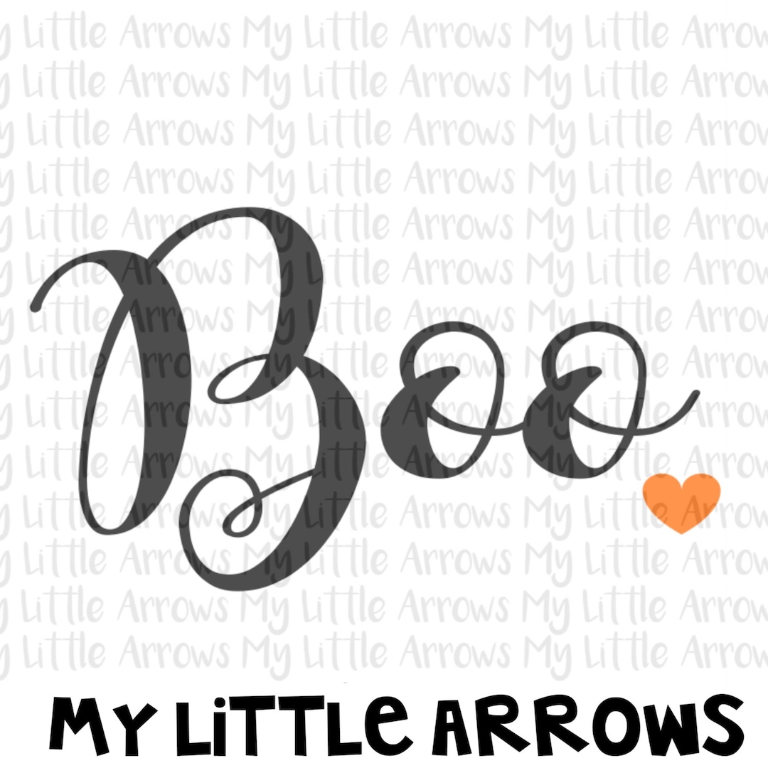 Boo SVG, DXF, EPS, Png Files for Cutting Machines Cameo or Cricut ...