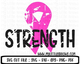 Breast cancer awareness svg | strength svg | check yourself | relay for life svg | breast cancer awareness shirt | strong breast cancer svg