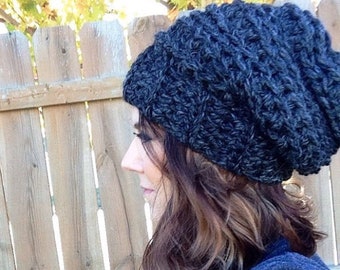 gorro holgado a crochet, patrón de gorro a crochet, patrones de gorro a crochet, patrón de gorro a crochet para mujer, patrón de gorro a crochet, gorro a crochet para mujer