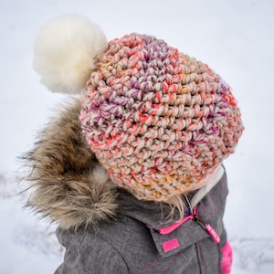 kids crochet hat pattern / pdf crochet tutorial / crochet toque pattern / knit look crochet pattern / crochet beanie pattern / pdf pattern
