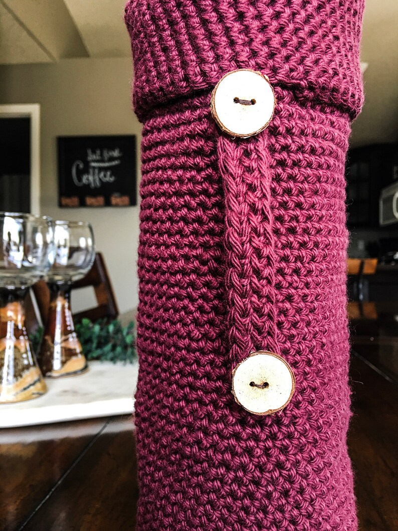 Crochet Wine Holder Pattern Crochet Wine Bag Pattern Crochet Etsy