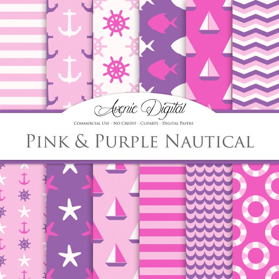 Scrapbook Backgrounds Tribal patterns for Commercial Use arrow Pink and Purple Arrows Digital Paper chevron clipart Instant Download.