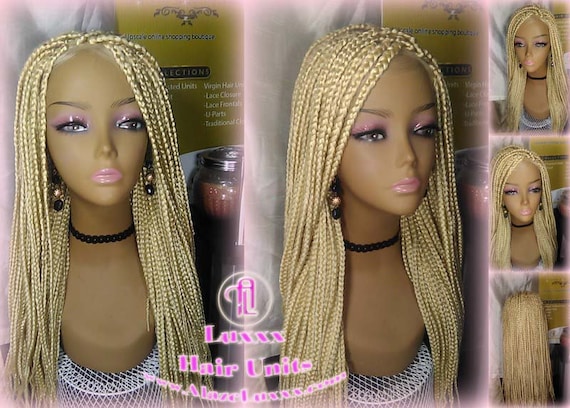 613 Blonde Straight U-Part Wig, Protective Hair Wig