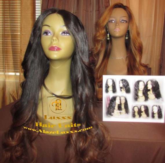 Buy Dip Dye Ombre Virgin Hair Unit! 16 In display picture 1