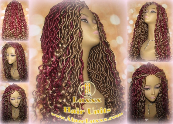 Burgundy locs online