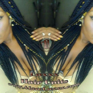 4x4 Lace Closure Black  Lemonade Fulani Cornrow Braid Wig French Braids Feed in Box Braids Swim Wig Gym Fulani Tribal Goddess Braids