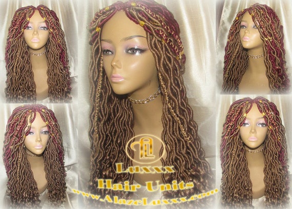 Nubian goddess faux locs