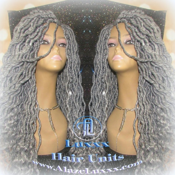 Storm Silver Grey Gray 44 51 Platinum Storm Gypsy Goddess Faux Etsy