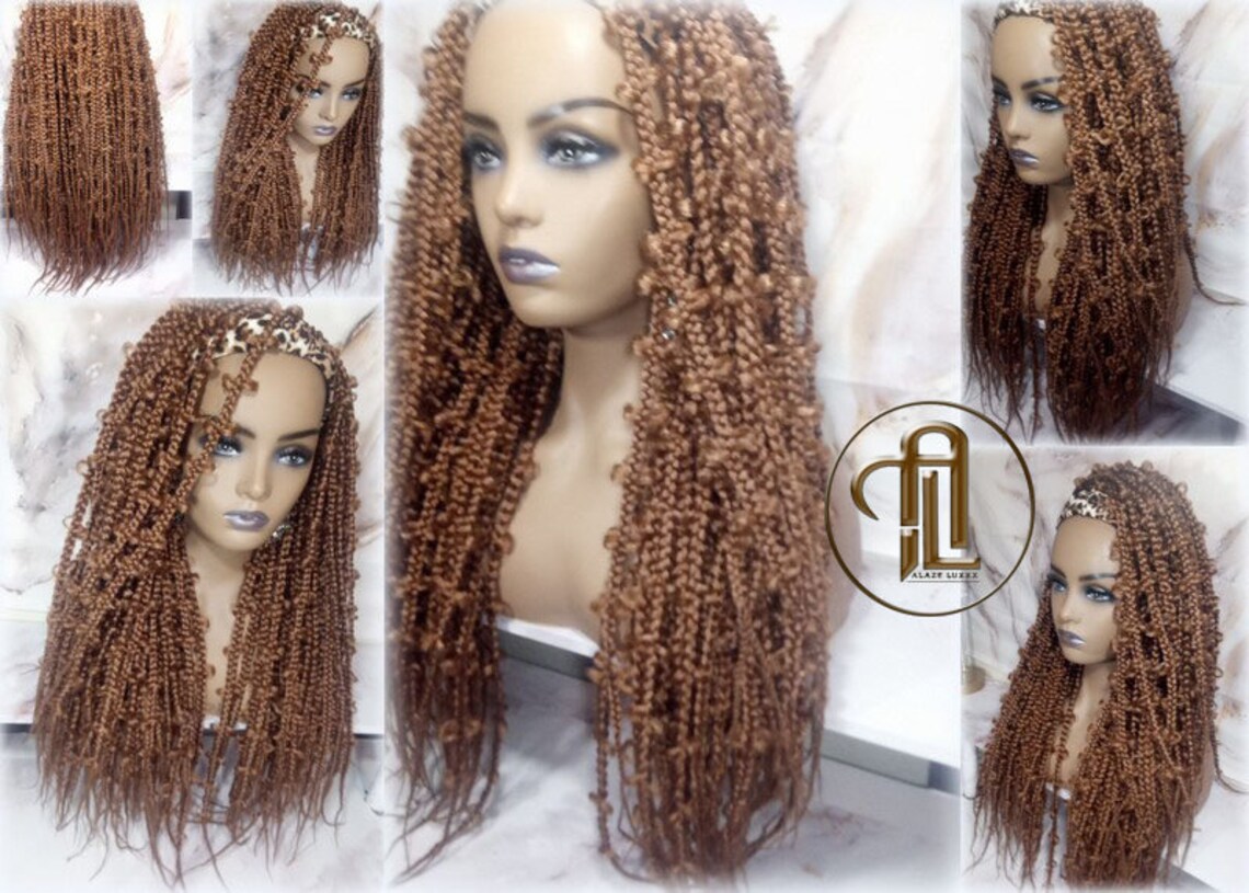 Headband Wig Butterfly Jungle Braids Blonde Box Braids Gypsy Etsy