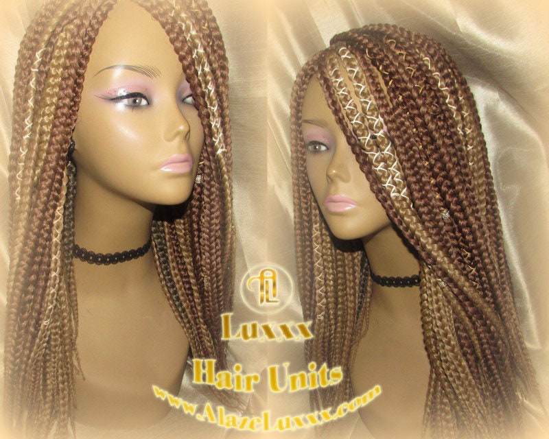 Box Braid Wig Blonde Brown Auburn 27 30 Poetic Justice Large - Etsy Box Braid Wig Blonde Brown Auburn 27 30 Poetic Justice Large - Etsy