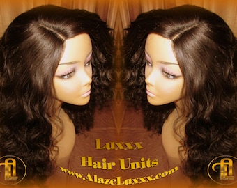 Body Wave Virgin Unit WIG 14 In NIEUWE Kant Front Krullende Korte Bob Sluiting HUMAN Hair Remi Beschermende Stijl Braziliaans Maleisisch of Peruaans