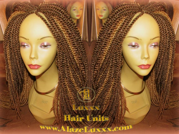 Kinky Honey Blonde 27 4 Straight Long 22' 2tone Brown Russian Braids  Carnival Hair Senegalese Twist Crochet Box Braid Braided Dred Lock 