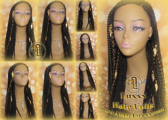 Lemonade Fulani Cornrow Braid Wig French Braids Feed In Braids Box Braids Swim Wig Gym Wig Kardashian Fulani Beyonce Tribal Goddess Braids