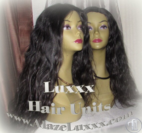 Virgin Hair 22 In Wavy Loose Body Wave New Unit Lace Front Etsy