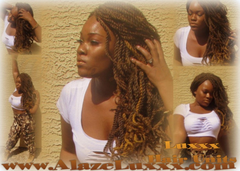 2. Blonde Ombre Marley Twist - wide 3