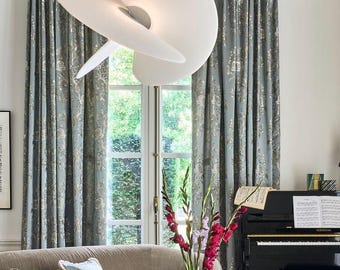 FLORALIA *enchanting embroidered taffeta jacquard floral fabric, 5 colors by Jab