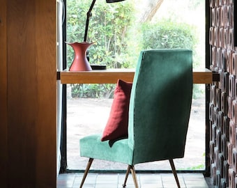 CITY VELVET* Fabric by the meter, velvet, upholstery, velour, CHIVASSO