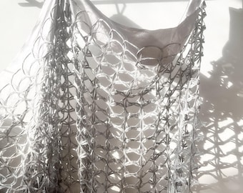 SPLENDID* % 3 meter piece avantgarde cool mesh fabric 3.10 meters high by Chivasso