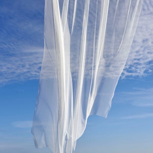 nature protect ! CLOSED CURCUIT* white transparent 2.85 meters high ocean™ Jab ANSTOETZ
