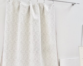SALE % Adam&Eve embroidered fabric by the meter, white, Carlucci JAB