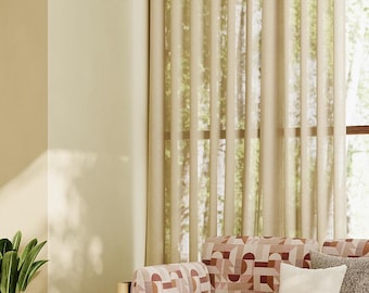 GOLDA zauberhaftes,schimmerndes Leinen 3 Meter hoch in 5 Farben Deco-Stoff von Nya Nordiska