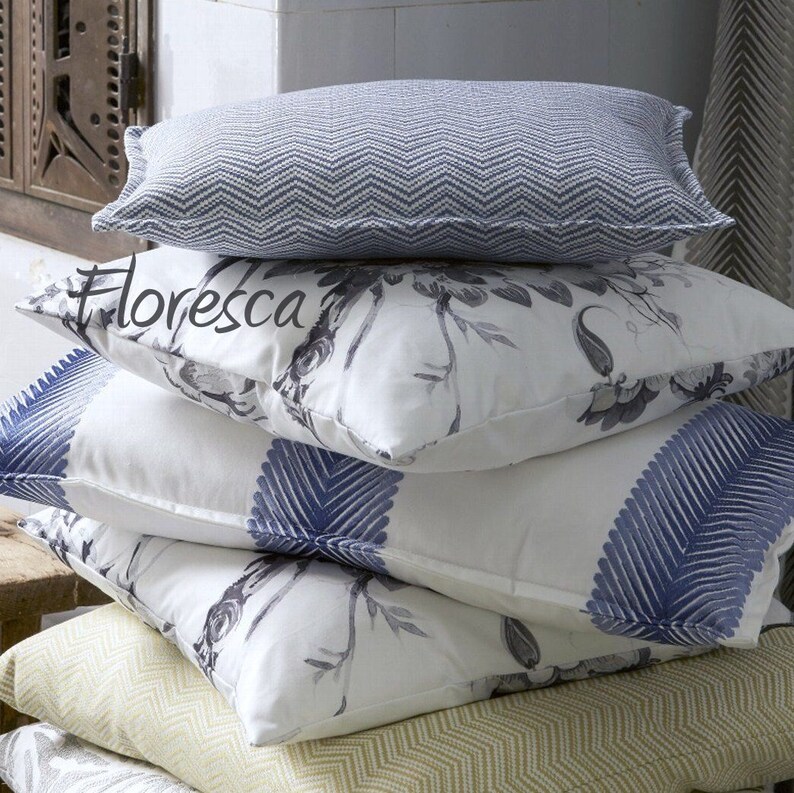 Outlet/% Meterware Floresca Cotton White Ranken Grey fabric tissu Flowers curtain ri\u0175JAB
