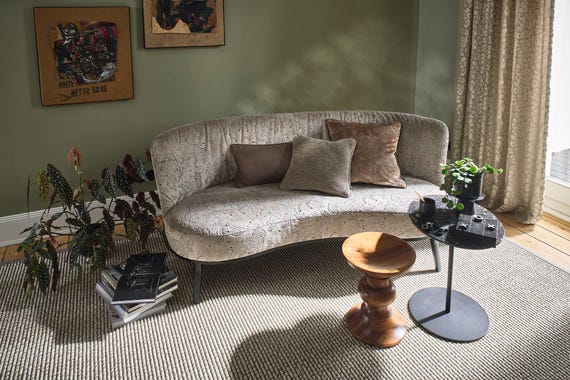 WILDLIFE* Woven Velour Velvet Upholstery Fabric by the Meter 6