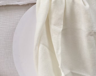 MONTE BO*Fabric 100% linen luxury meterware white curtain 3 meters high Carlucci