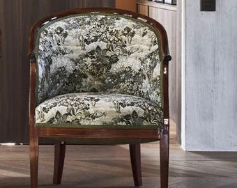 SELVA *woven 100% cotton chenille fabric by the meter, tapestry, upholstery, 4 colors by JAB