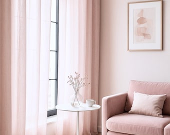 JONTE* 100% lightweight linen solid color fabric 3.25 meters high 10 colors Nya Nordiska