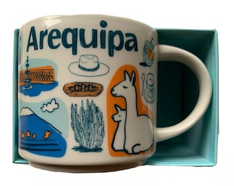Starbucks 'Been There Series' Cup, Mug, Coffee mug - AREQUIPA, PERU New in Box
