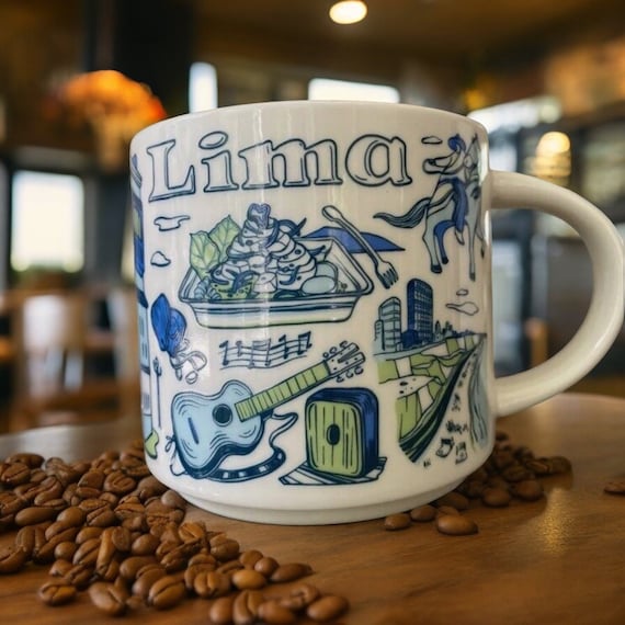 Starbucks Been There Series Lima Peru Mug - New in Box Collectible Cup 14  Oz - Etsy