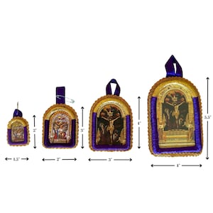 Detente Señor de los Milagros peruano - Varios tamaños de pequeño a extra grande - Decoración religiosa