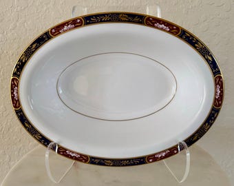Prince Regent by Royal Worcester vegetable bowl England 10 1/2” x 8”
